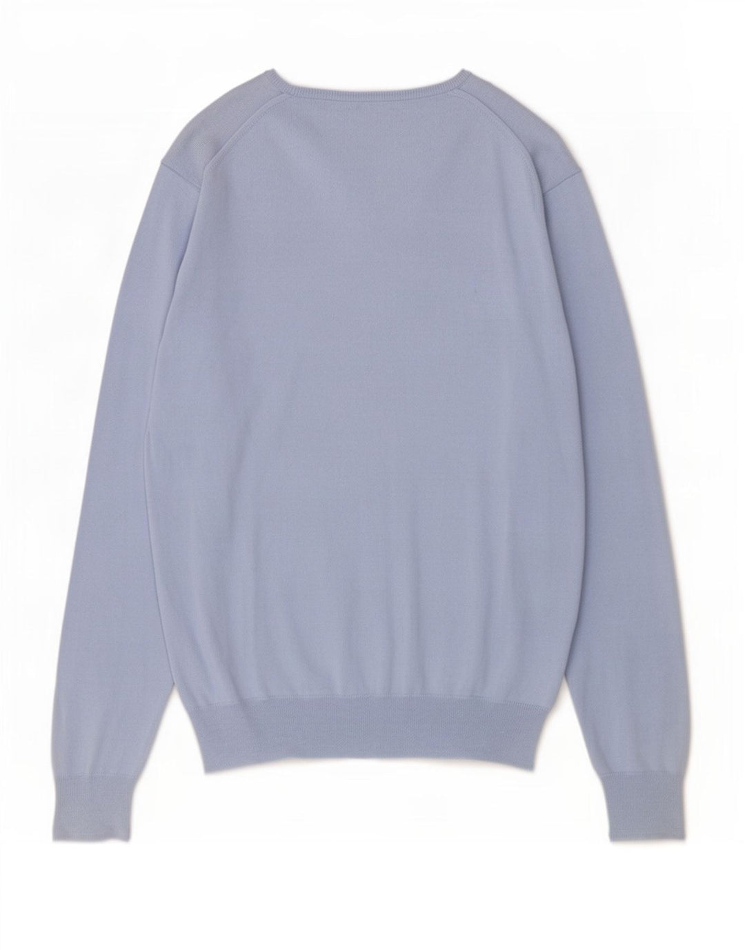Maglione Zara da uomo con scollo a V grande blu