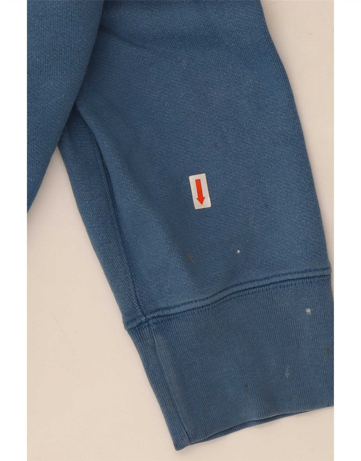 Maglione con cappuccio grafico da uomo Levi's grande in cotone blu