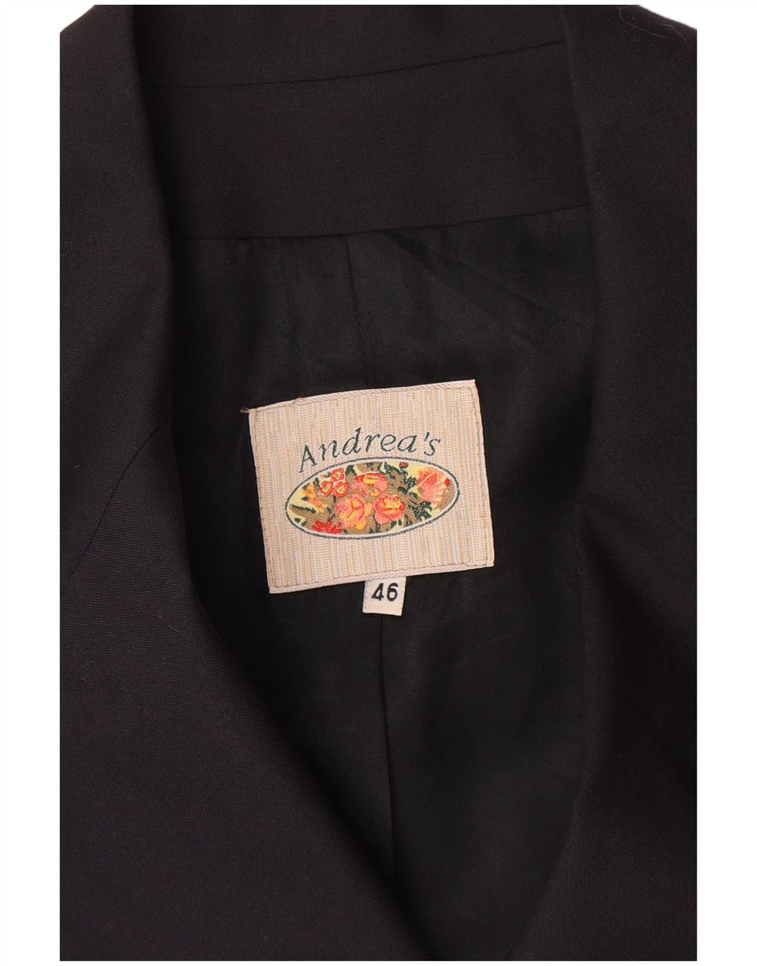 Giacca blazer doppiopetto da donna ANDREA'S IT 46 Large blu navy
