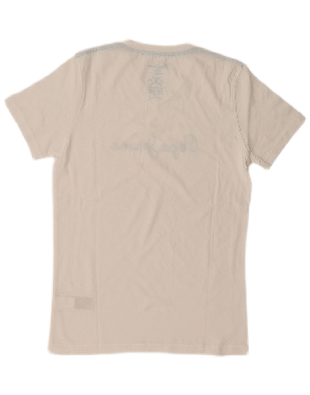 PEPE Jeans T-shirt grafica da uomo Top in cotone bianco medio