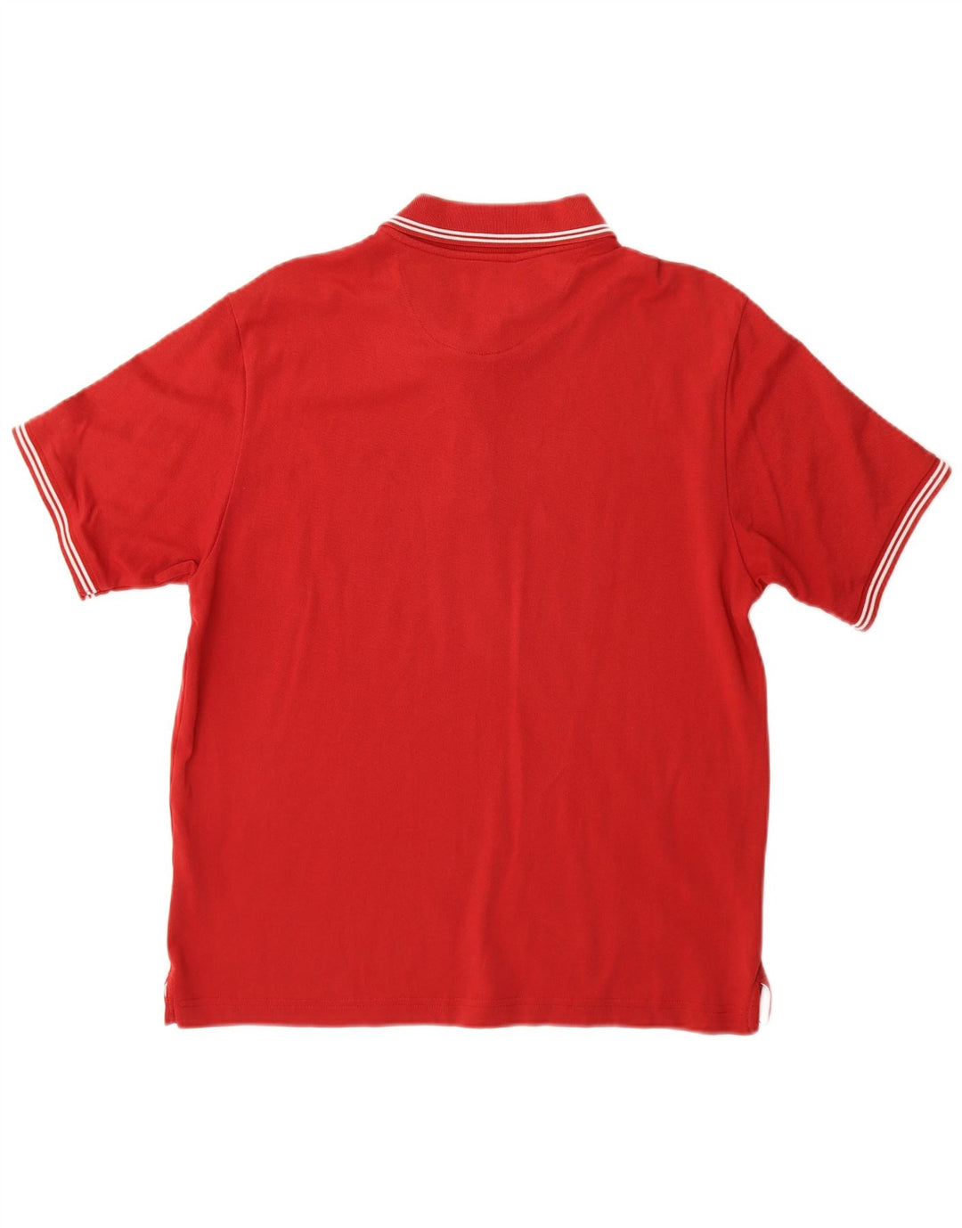 Polo da uomo Easy Fit Champion in cotone rosso medio