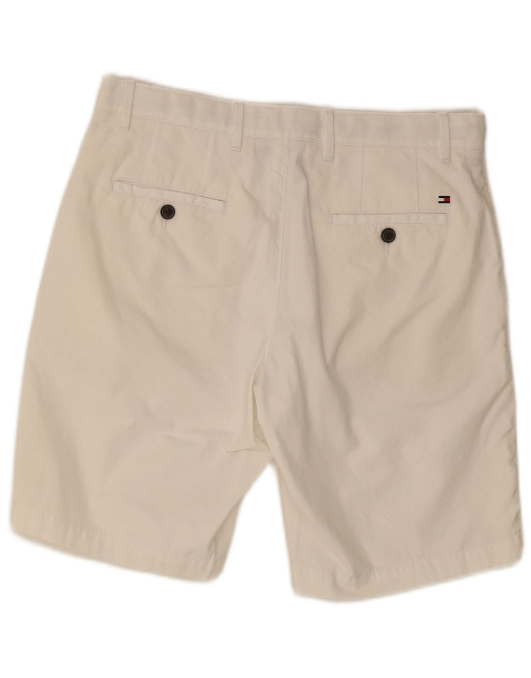TOMMY HILFIGER Pantaloncini chino da uomo W31 cotone bianco medio