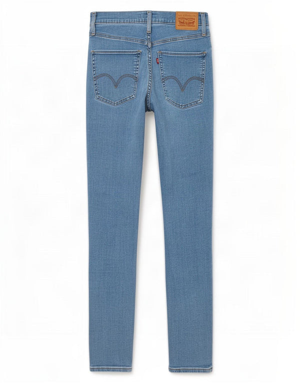 Jeans Levi's Mile High Super Skinny da donna W29 L29 cotone blu
