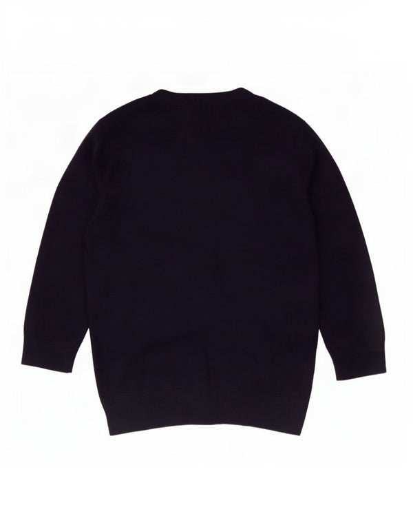 Maglione cardigan con maniche a 3/4 da donna Phase Eight UK 10 Small Blu Navy