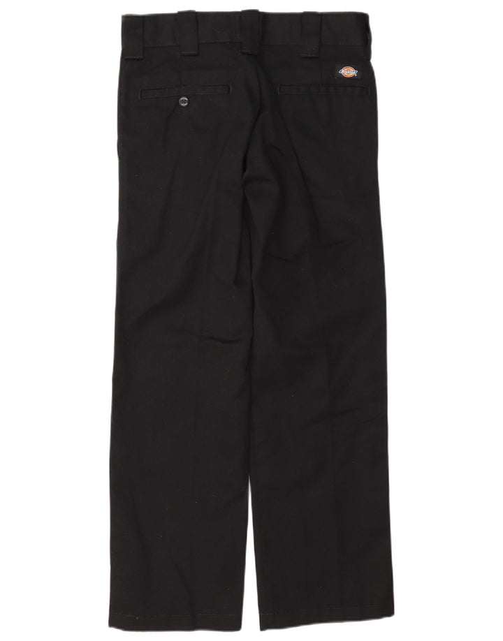 Pantaloni chino dritti slim da donna Dickies W28 L30 poliestere nero