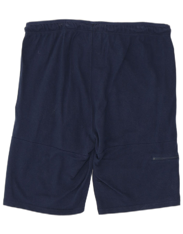 Pantaloncini sportivi da uomo CARRERA XL blu navy in cotone