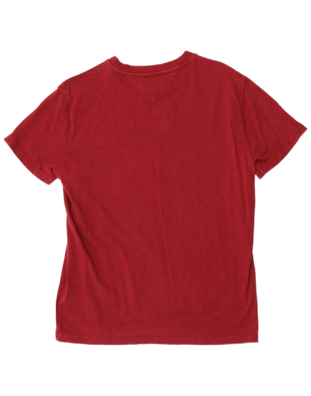 T-shirt da uomo Tommy Hilfiger Top Small in cotone marrone