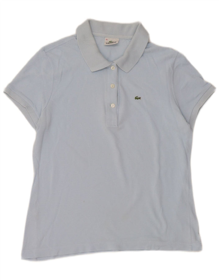 Polo da donna Lacoste taglia 44 grande in cotone blu