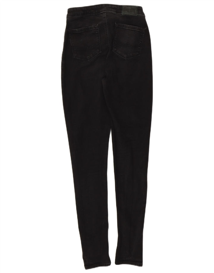 Jeans Jeggings Evie da donna Superdry W26 L30 cotone nero