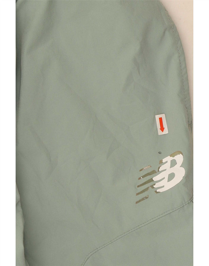 Pantaloni da tuta cargo da uomo New Balance in poliestere verde medio