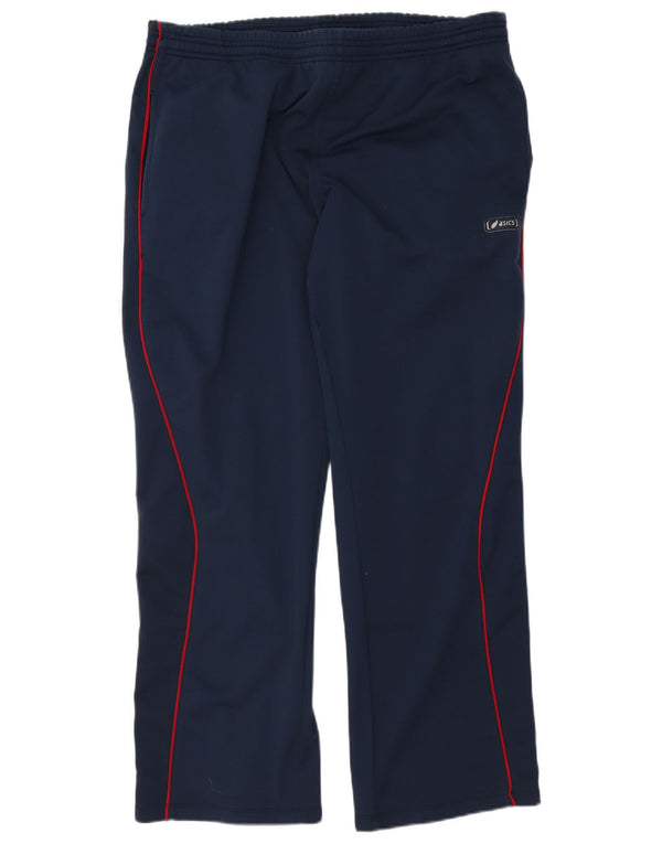 Pantaloni da tuta da uomo Asics XL in poliestere blu navy