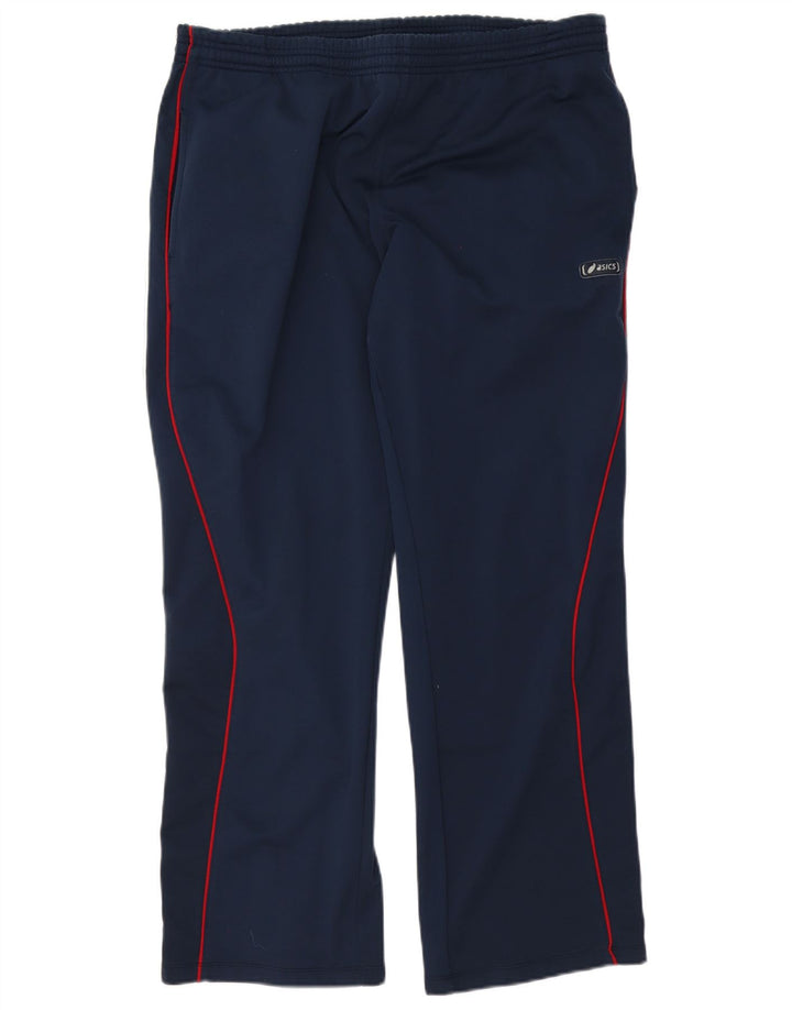 Pantaloni da tuta da uomo Asics XL in poliestere blu navy