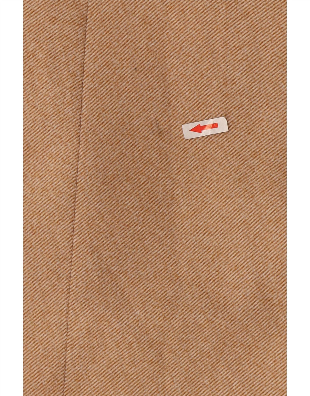 Cappotto doppiopetto da donna Zara UK 14 Poliestere beige medio