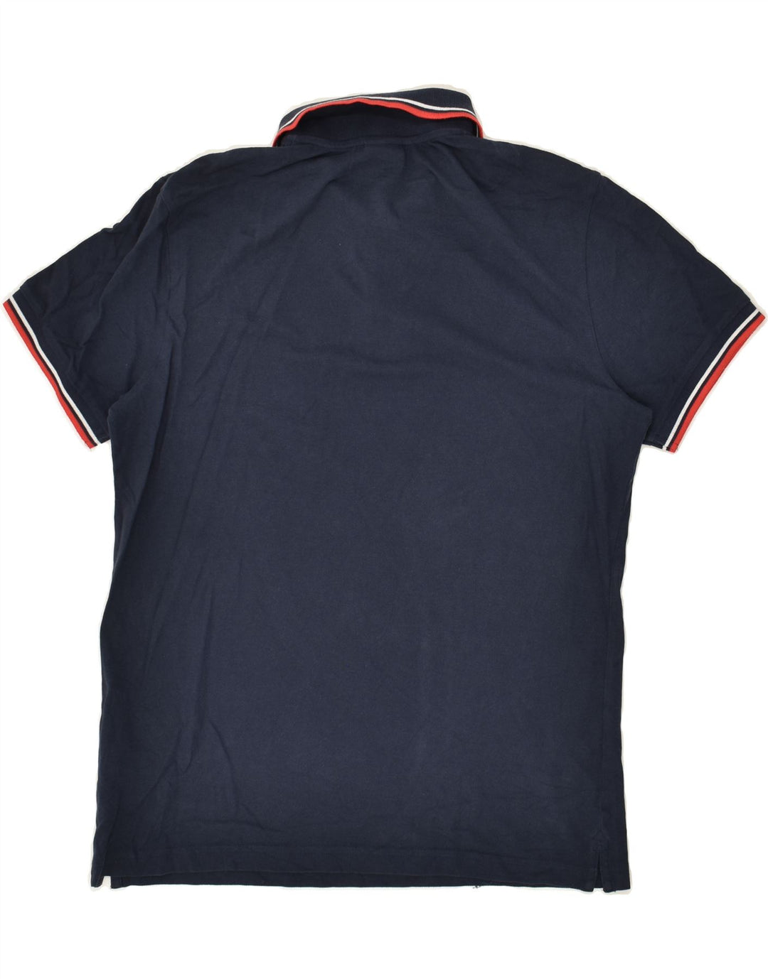 DIADORA Mens Polo Shirt Large Navy Blue Cotton | Vintage Diadora | Thrift | Second-Hand Diadora | Used Clothing | Messina Hembry 