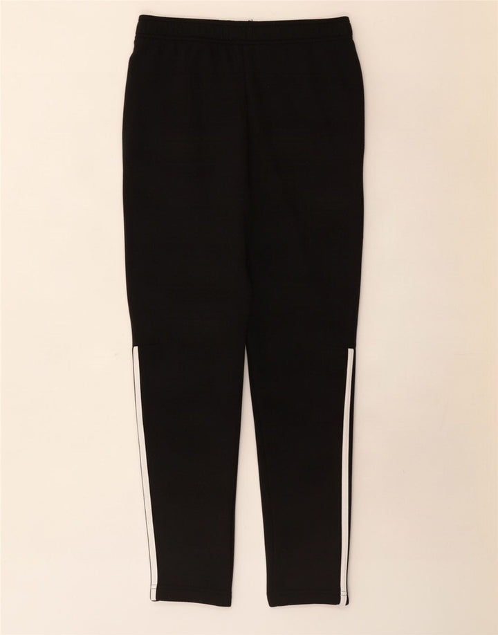 Pantaloni da tuta da uomo Adidas Large neri in poliestere