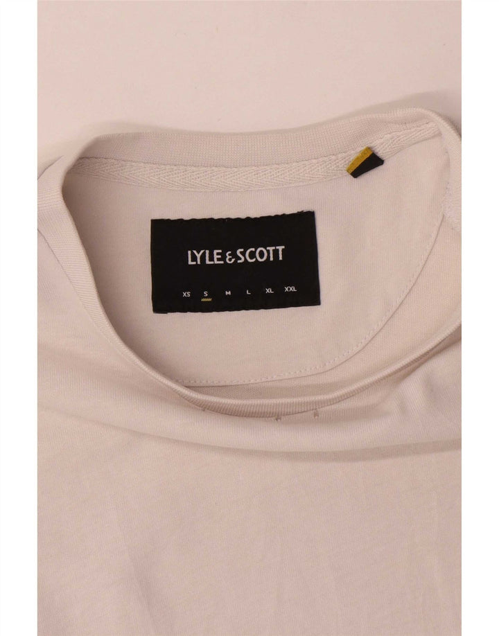 T-shirt da uomo Lyle & Scott Top piccola in cotone bianco