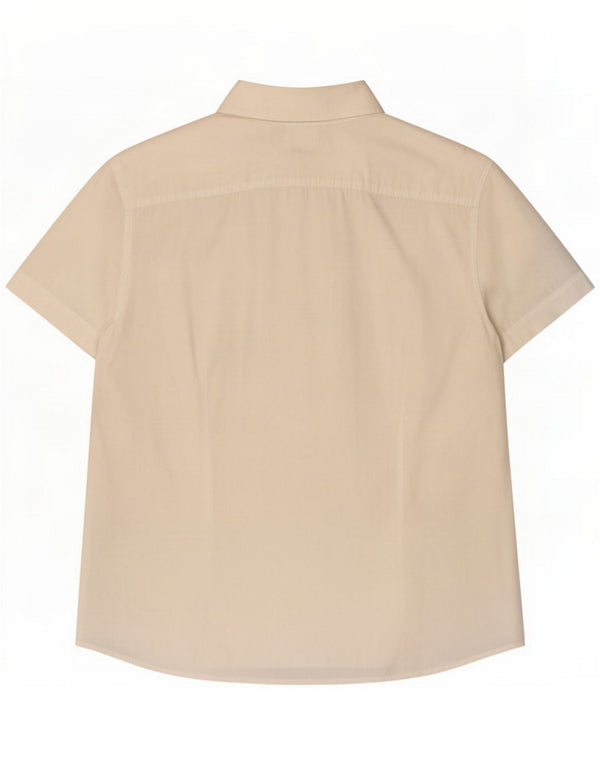 Slam Camicia a maniche corte da donna UK 16 Large White Cotton