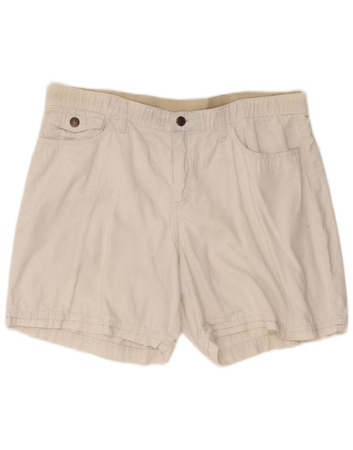 Pantaloncini casual da donna Lee W36 XL bianchi