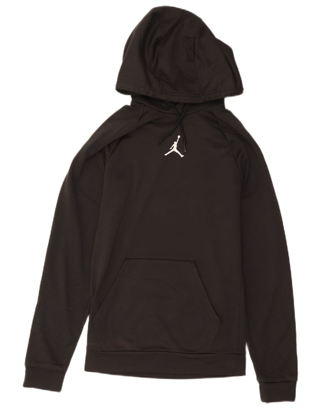 Felpa con cappuccio vestibilità regolare Jordan XS da uomo in poliestere nero