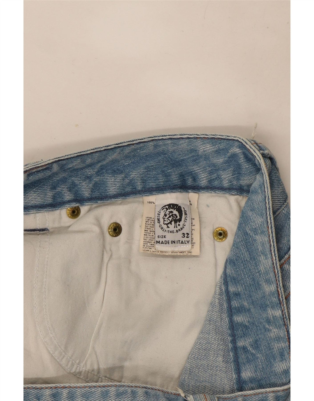 Jeans Bootcut da donna Diesel W32 L34 cotone blu