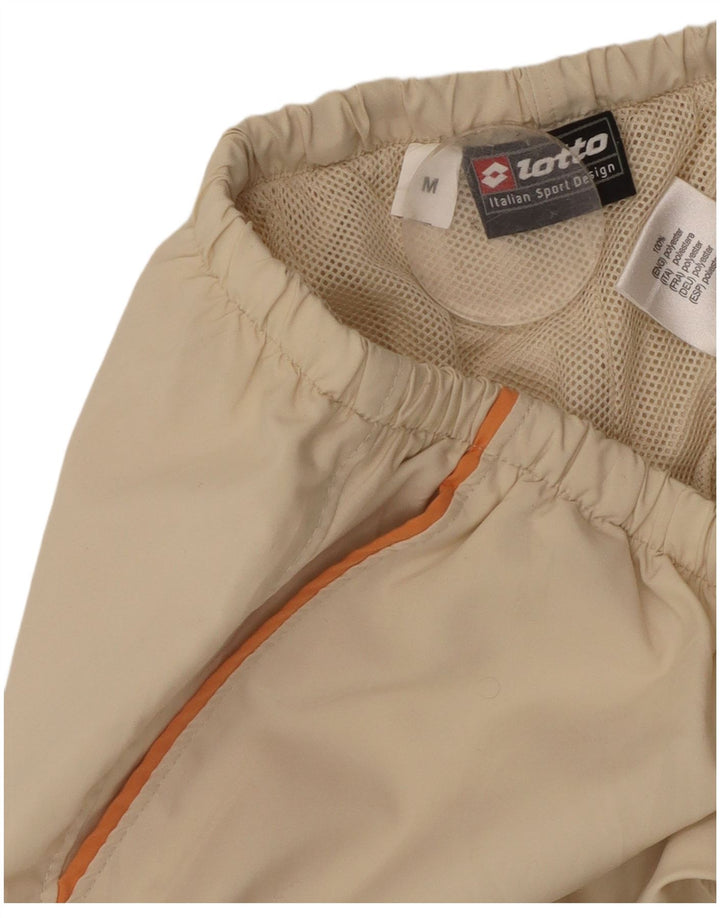 Pantaloni da tuta da uomo Lotto in poliestere beige medio