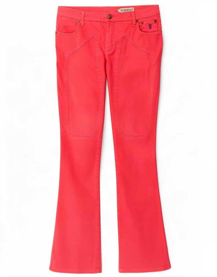 Jeans Bootcut da donna Jeckerson W30 L31 cotone rosa