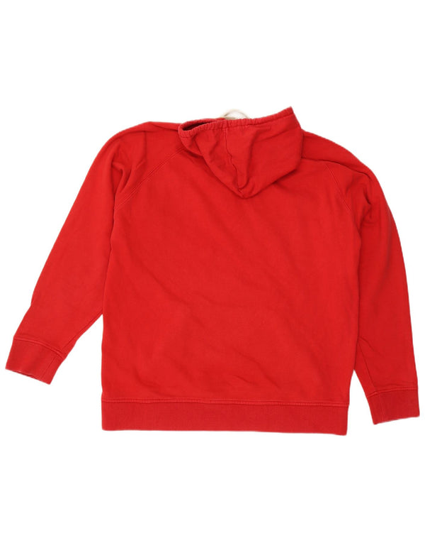 Maglione con cappuccio grafico da uomo Lotto 2XL Rosso