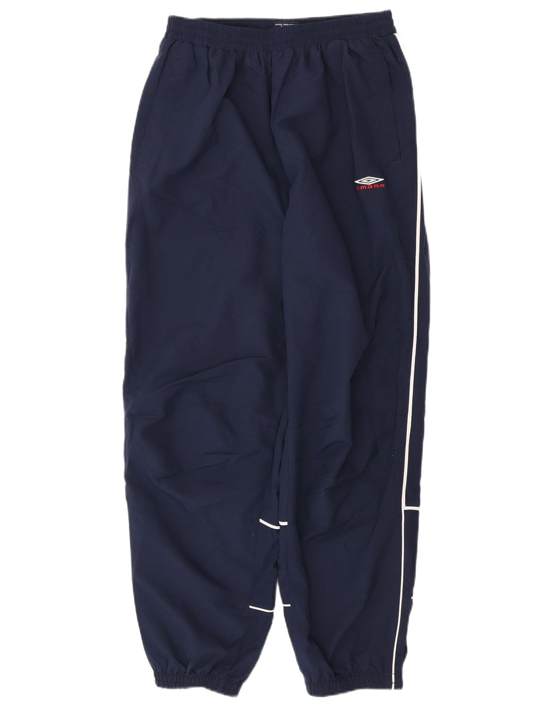 UMBRO Pantaloni da tuta con grafica da uomo Joggers Large Poliestere blu navy