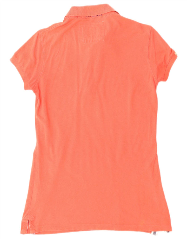 Polo da donna Superdry UK 14 grande rossa in cotone