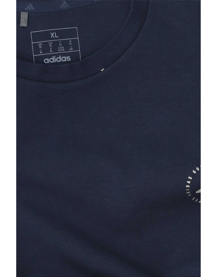 Felpa Adidas Uomo Maglione XL Blu Navy