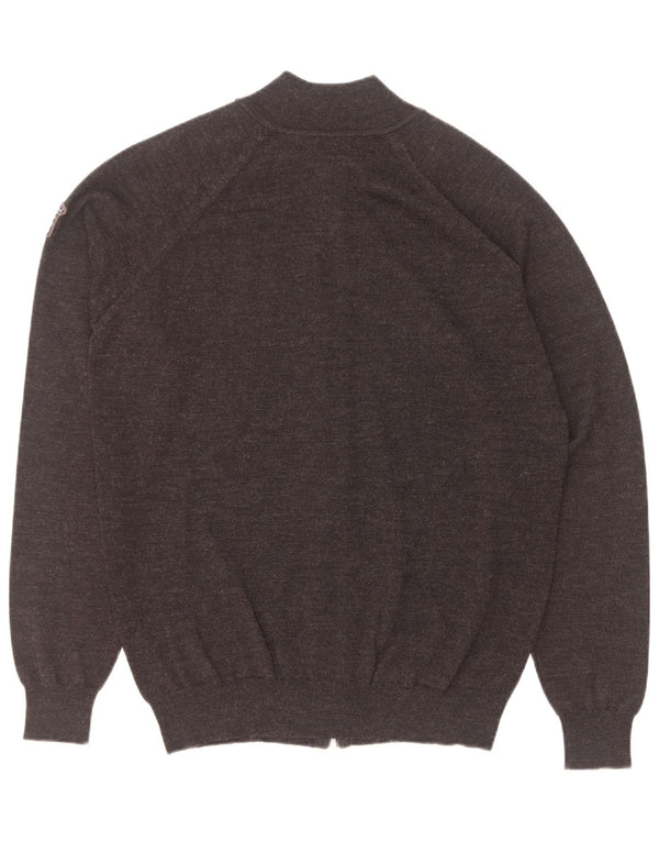 Maglione cardigan da uomo Marina Militare 2XL Grigio