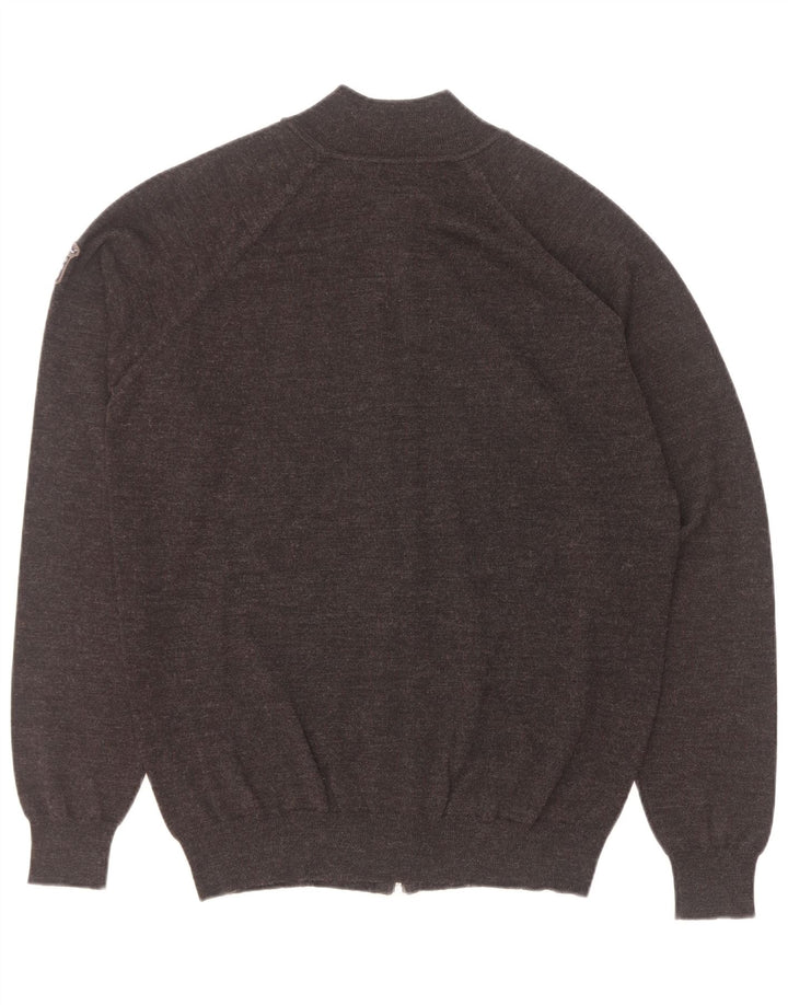 Maglione cardigan da uomo Marina Militare 2XL Grigio