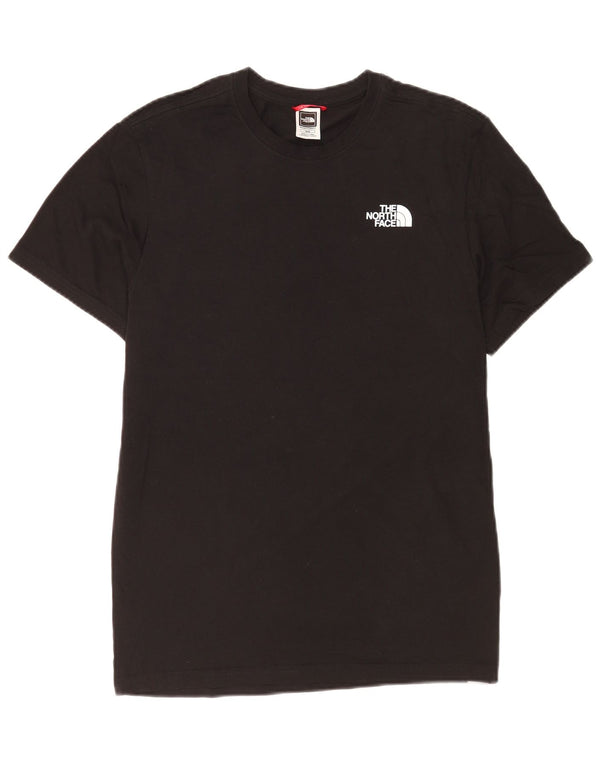 T-shirt grafica da uomo The North Face Top in cotone nero medio