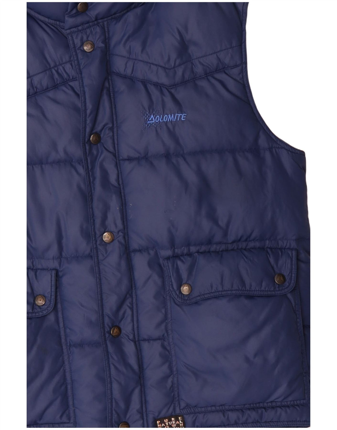 Gilet imbottito da uomo Dolomite UK 38 medio poliestere blu navy