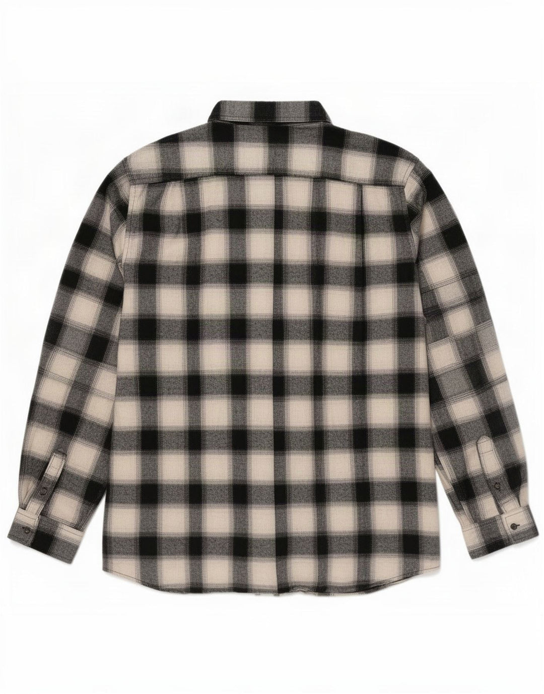 Camicia Lee da uomo in flanella vestibilità regolare 2XL cotone a quadri nero