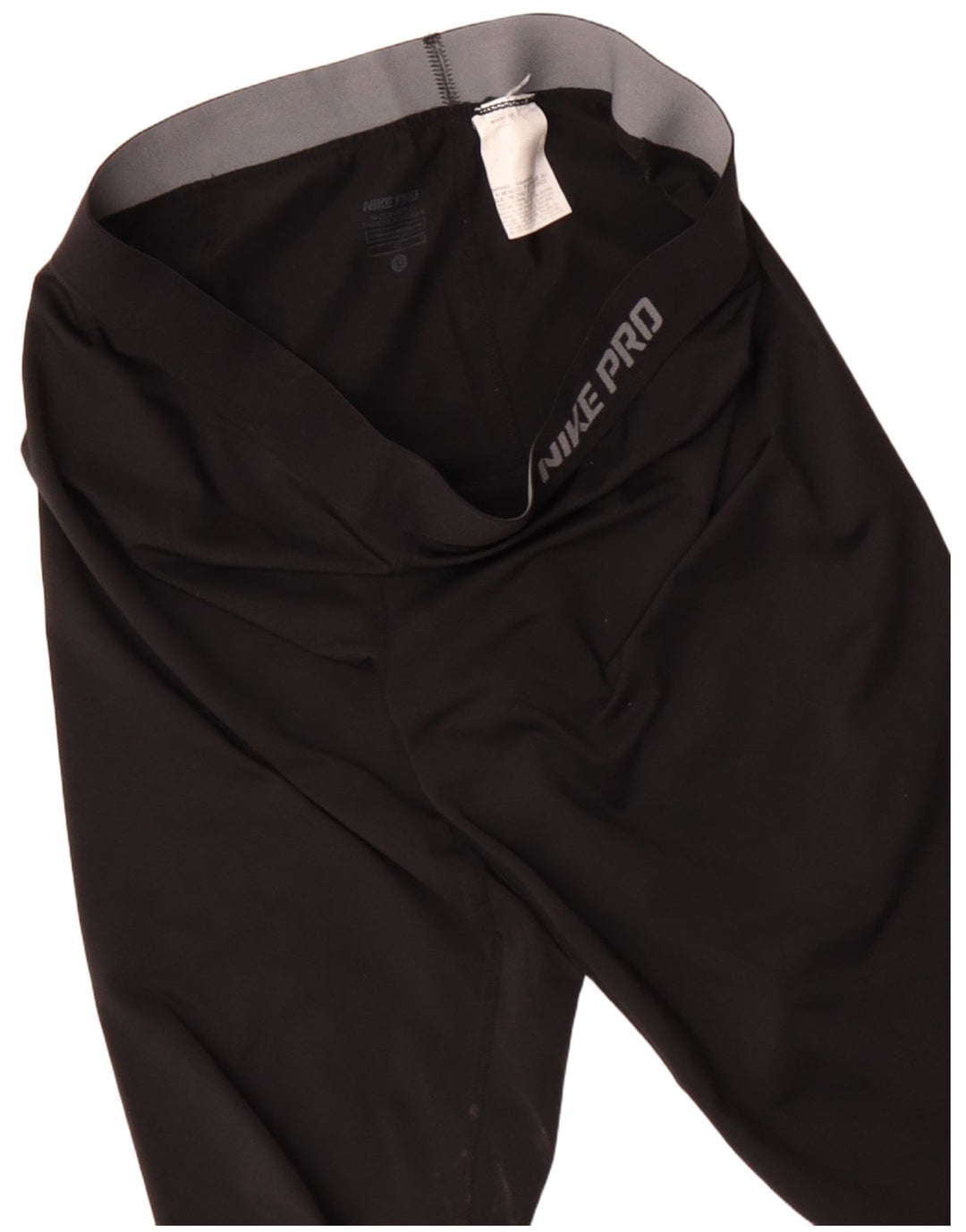 Leggings Nike Graphic Capri da donna UK 26 Large Nero Poliestere