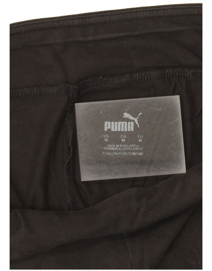 Leggings grafici da donna Puma UK 12 medio neri