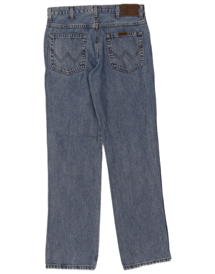 Jeans dritti da uomo Wrangler W32 L32 cotone blu