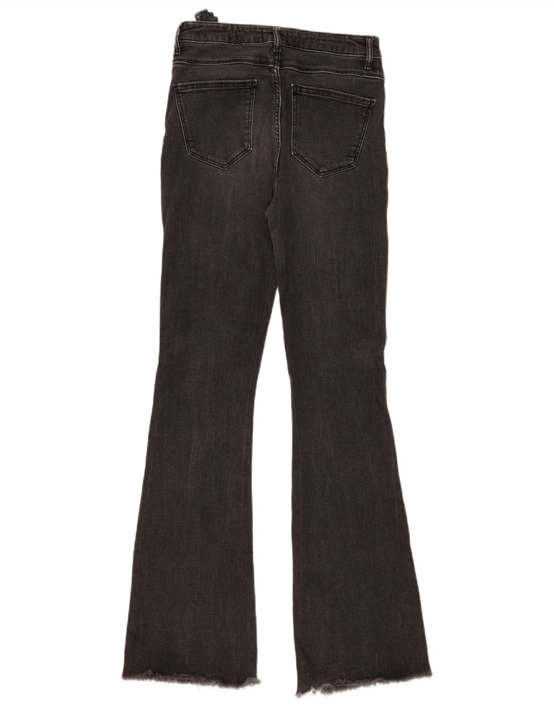 Jeans svasati da donna Zara EU 38 Small W28 L34 Cotone grigio