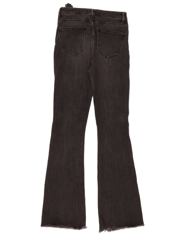 Jeans svasati da donna Zara EU 38 Small W28 L34 Cotone grigio