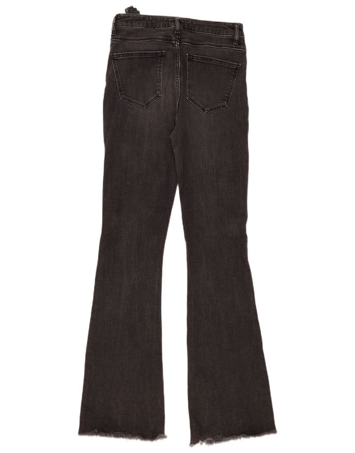 Jeans svasati da donna Zara EU 38 Small W28 L34 Cotone grigio