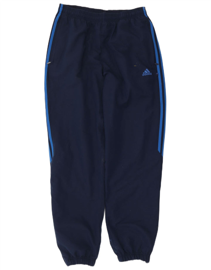 Pantaloni da tuta da uomo Adidas Joggers grandi in poliestere blu navy