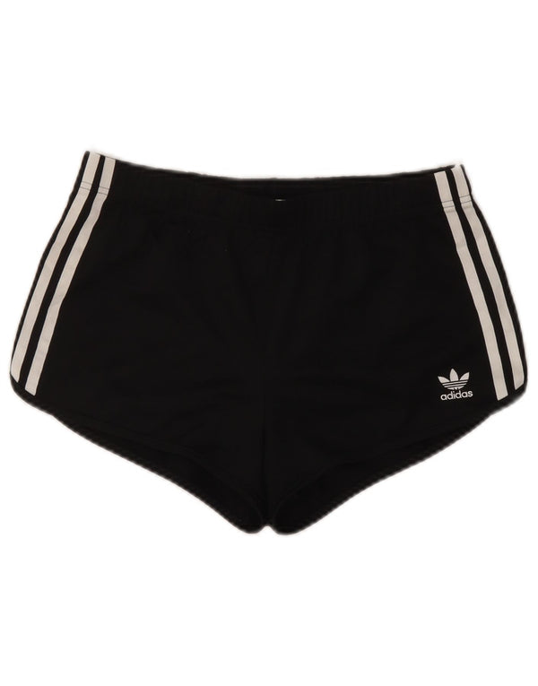 Pantaloncini sportivi da donna Adidas UK 8 Small poliestere nero