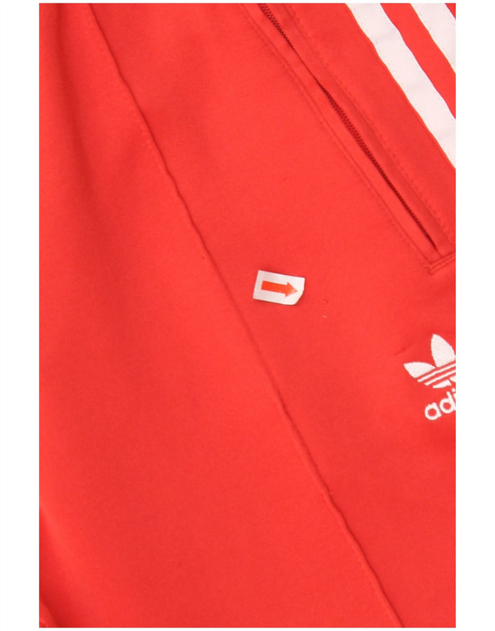 Pantaloni da tuta da donna ADIDAS UK 8 piccoli in cotone rosso