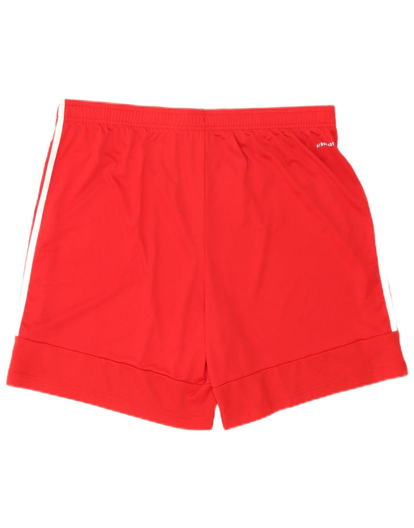 Pantaloncini sportivi Adidas Aeroready da uomo XL rosso poliestere