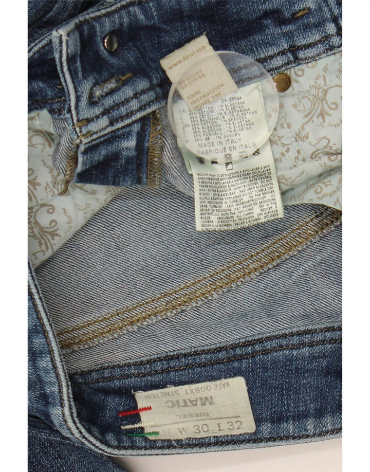 Jeans da donna Diesel Matic Slim W30 L32 cotone blu
