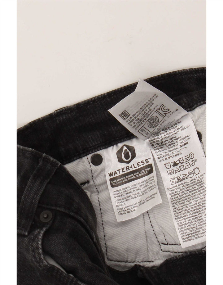 Jeans slim da uomo Levi's W30 L29 cotone nero