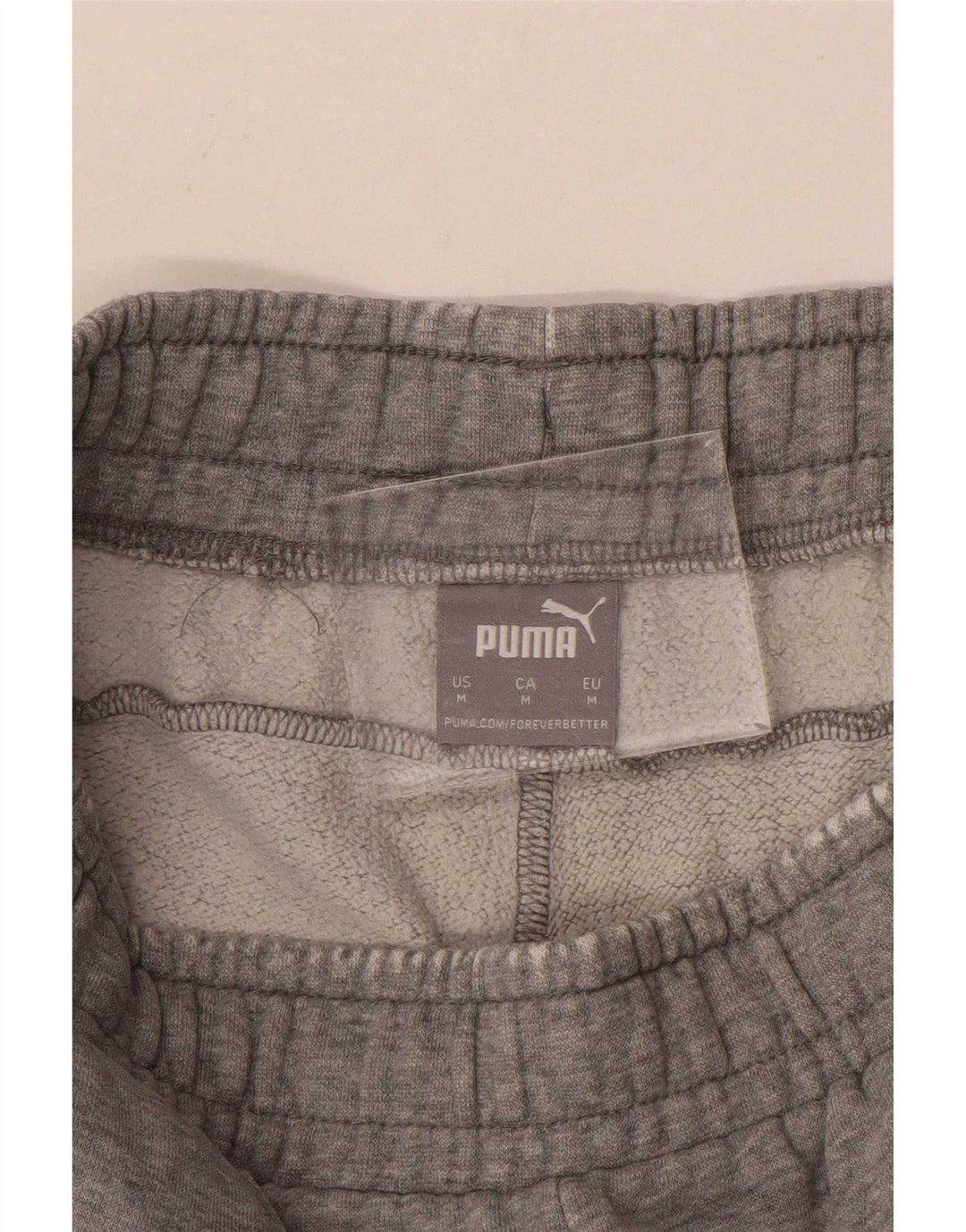 Pantaloni da tuta da uomo Puma Joggers grigio medio chiazzato