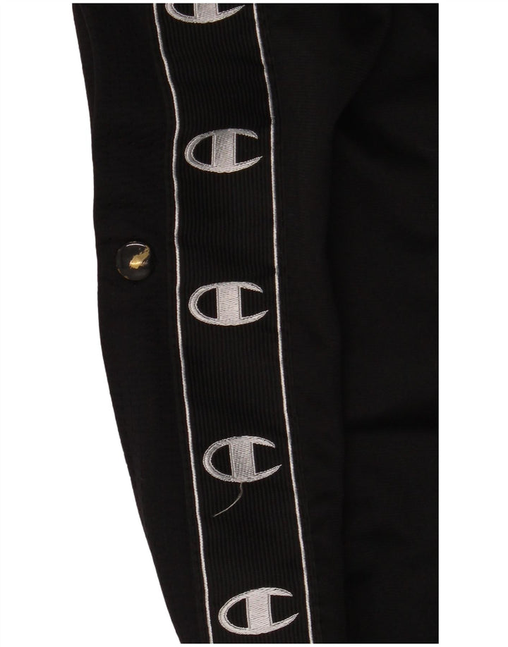 Pantaloni da tuta con grafica CHAMPION per ragazzi 13-14 anni in poliestere nero
