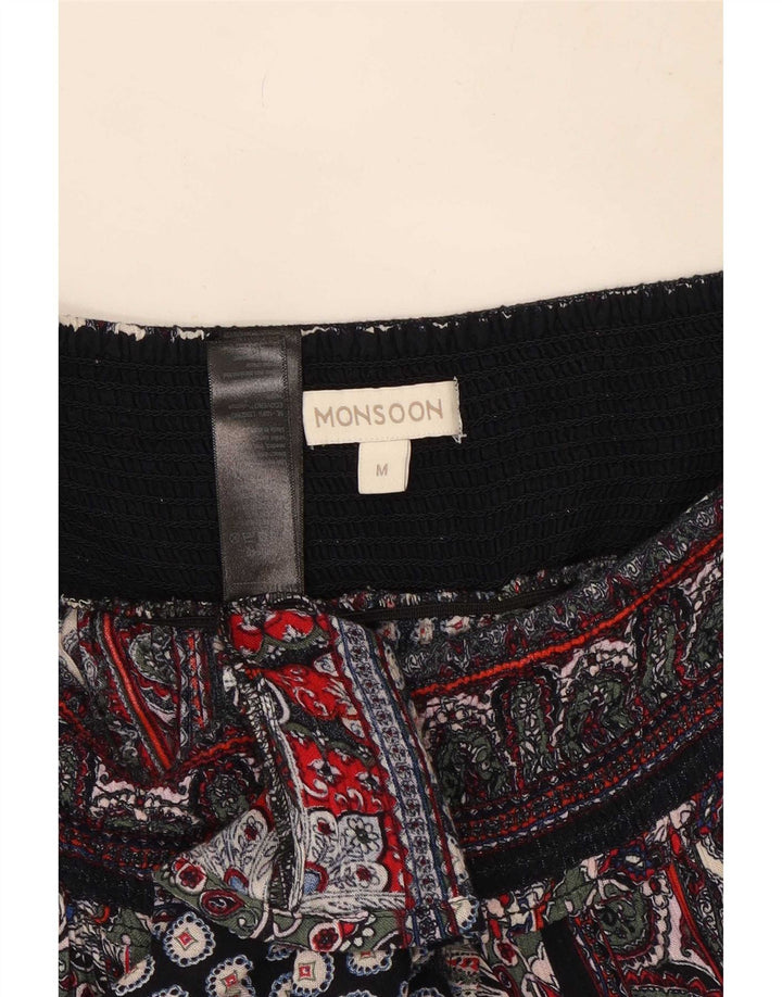 Gonna gypsy da donna Monsoon media W30 viscosa patchwork multicolore